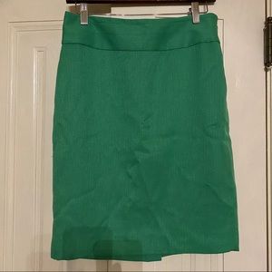 THE LIMITED green skirt